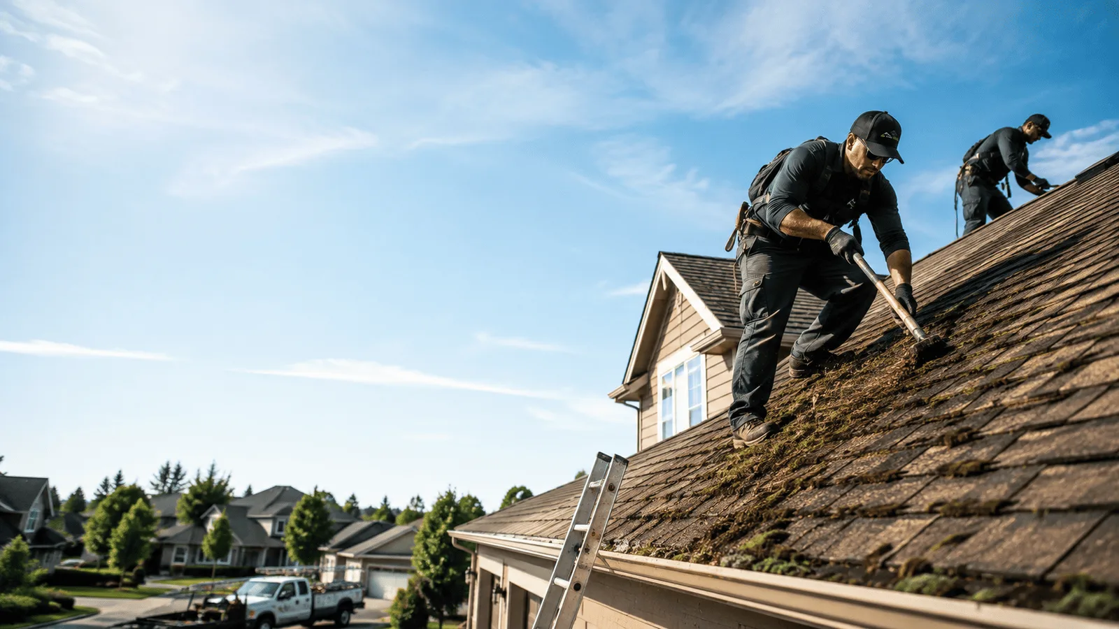 Roof Moss Removal in Chandlerville, IL near me